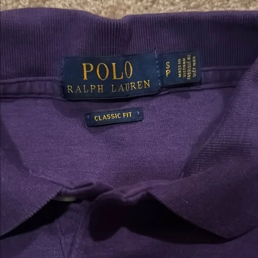 Polo by Ralph Lauren Purple Classic Polo Shirt